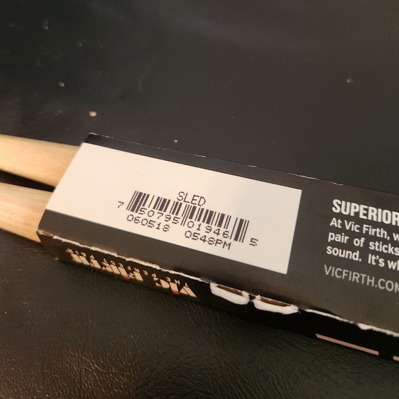 Vic Firth The Perfect Pair Signature Jen Ledger Made In USA Drumsticks(2) - Picture 5 of 8